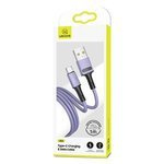 USAMS USB-C Fast Charge 1m Morado