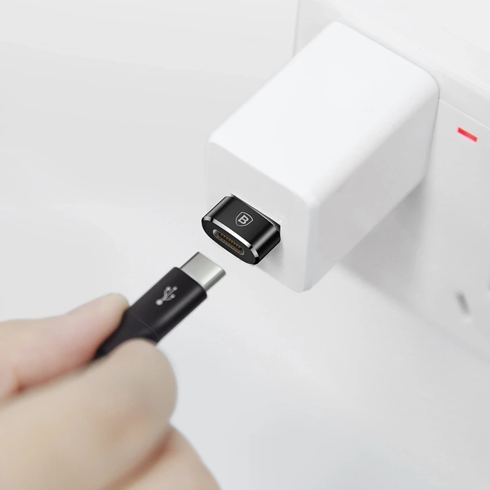 Baseus Adapter von USB Type-C auf USB Kabel Splitter schwarz (CAAOTG-01)