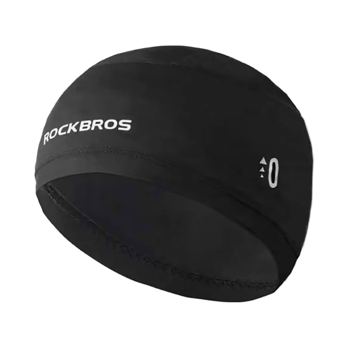 Rockbros YPP037 cycling cap with cutouts for glasses - black