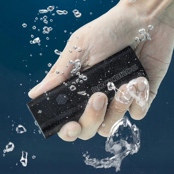 Rockbros 24310006001 éclairage avant de vélo 400 lm + câble micro USB - USB-A - noir