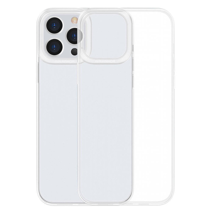 Baseus Simple Series Case priehľadné Gélové Puzdro iPhone 13 Pro Max priehľadné (ARAJ000202)