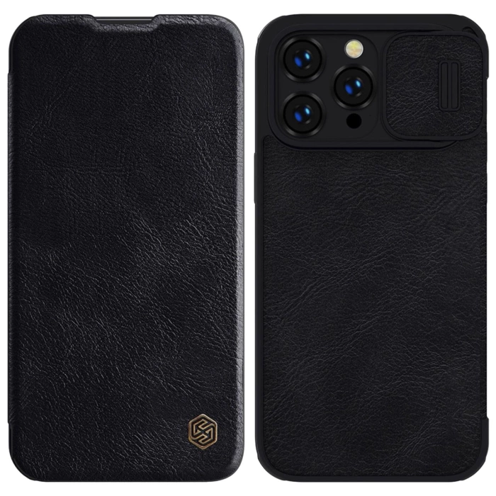 Case Nillkin Qin Pro Leather for iPhone 14 Pro Max (Black)