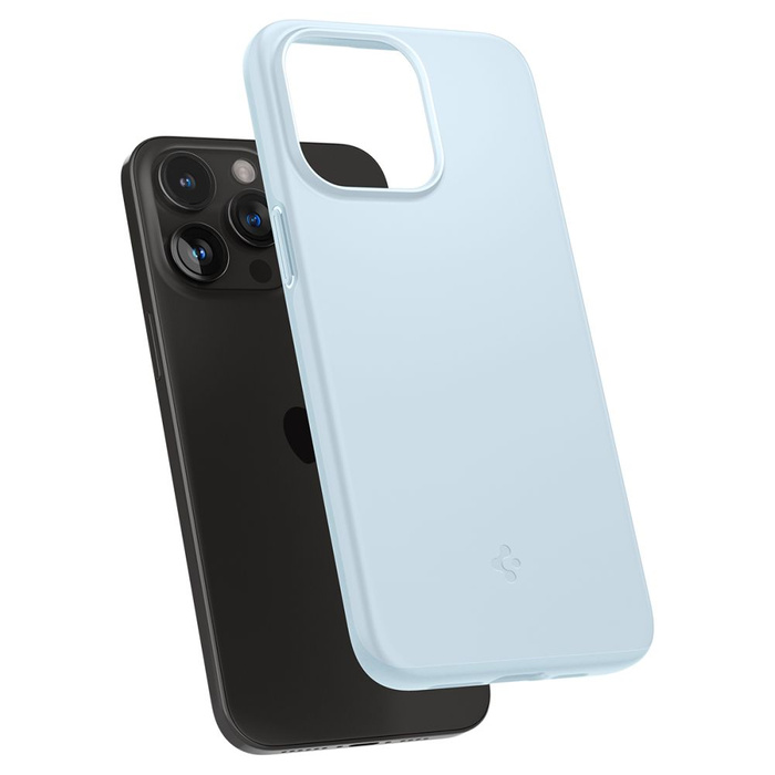 Puzdro Spigen Thin Fit iPhone 15 Pro Max Mute Blue Case