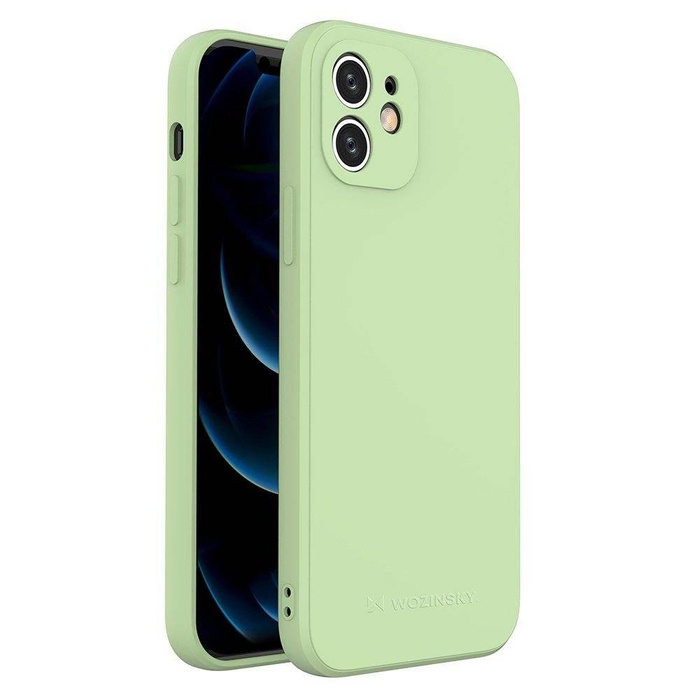 Wozinsky Color Case silicone flexible durable case iPhone SE 2022 / SE 2020 / iPhone 8 / iPhone 7 green