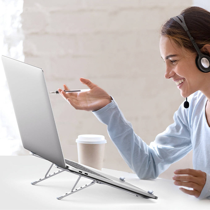 Ugreen verstellbarer Laptopständer Silber (LP451)