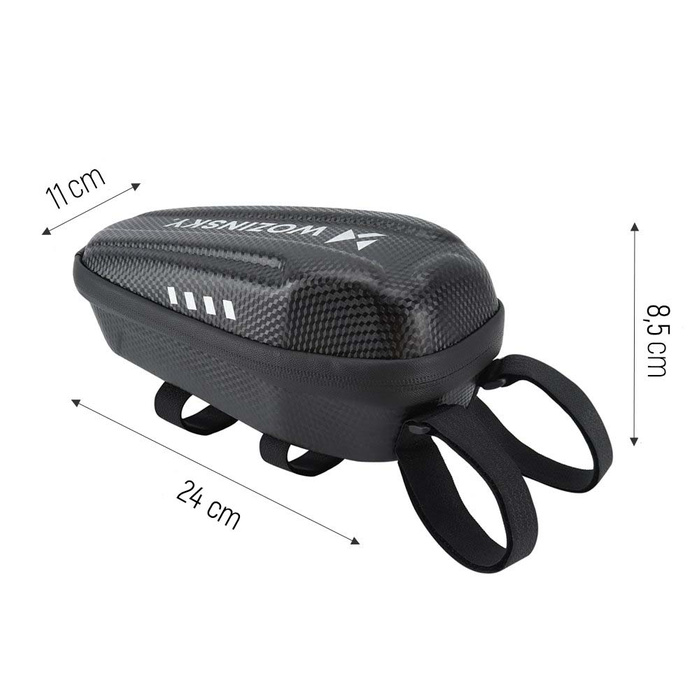 Wozinsky waterproof electric scooter handlebar bag 2L black (WSB3BK)