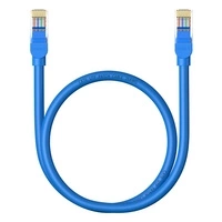 Round Cable Baseus Ethernet RJ45, Cat.6, 0,5m (blue)