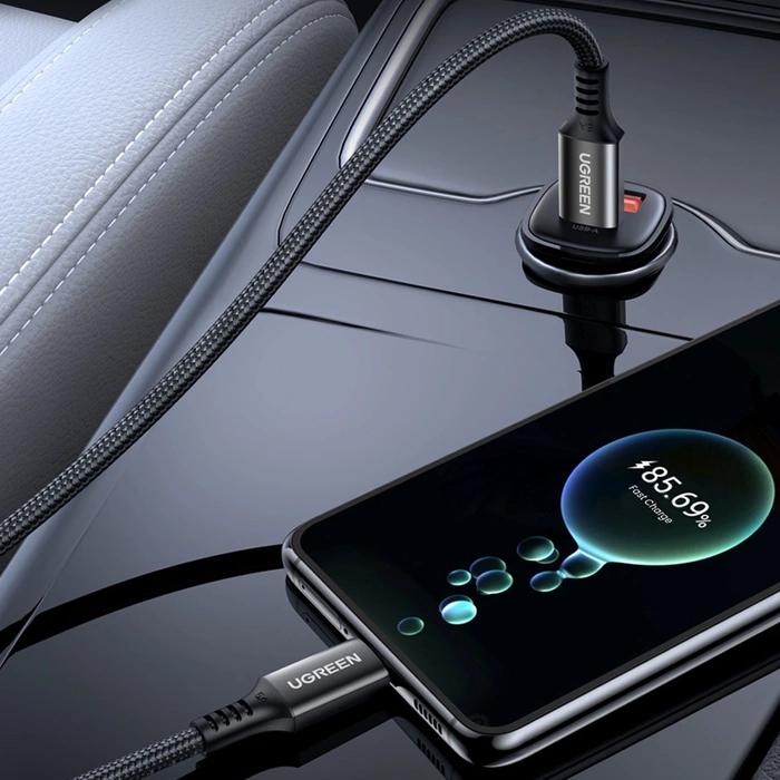 Cavo Ugreen US555 100W USB-C / USB-C PD 3 m - grigio