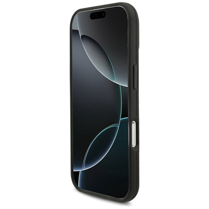 Etui BMW M FW Metal Logo MagSafe do      iPhone 17 czarny