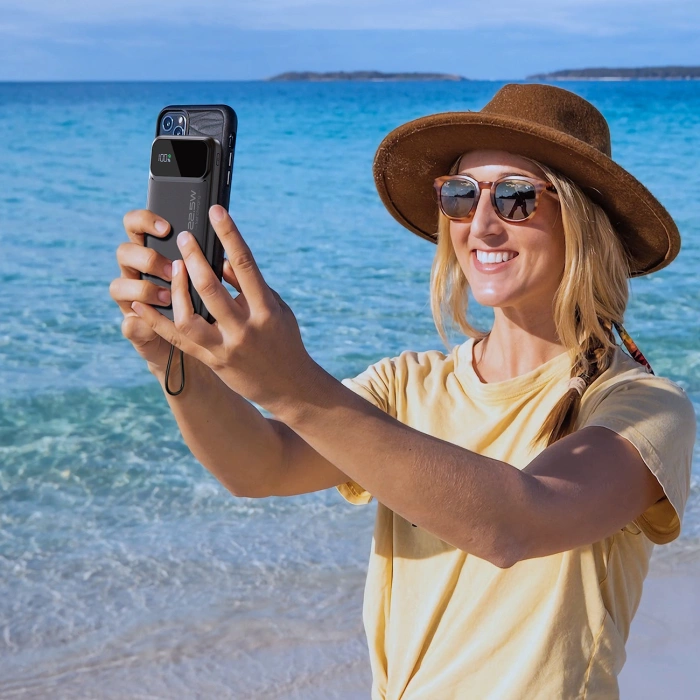 Choetech B729 Powerbank 20000 mAh 22,5 W PD USB-A / USB-C – schwarz