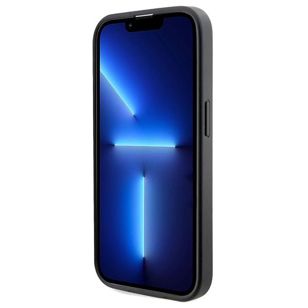 Etui Guess GUHMP15XP4RPSK iPhone 15 Pro Max 6.7" czarny/black hardcase 4G Printed Stripes MagSafe Case