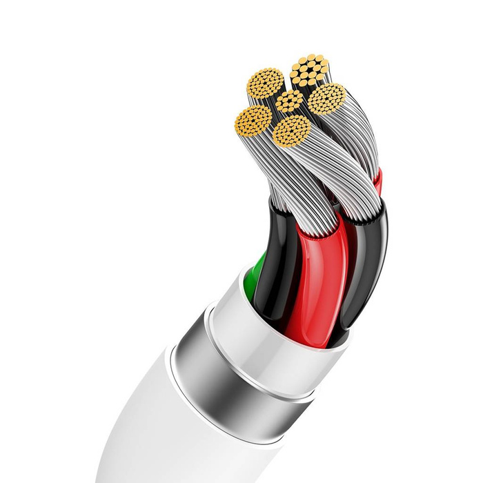 [RETURNED ITEM] Baseus Superior Series Fast Charging Cable USB-A - USB-C 100W 480Mbps 2m white