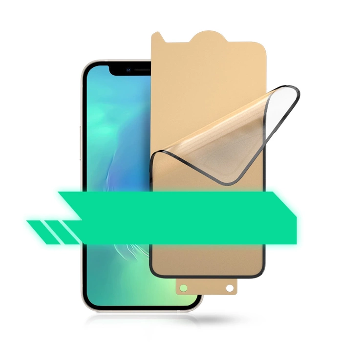 Bestsuit 6w1 zestaw do iPhone 11 Pro Max etui / szkło hartowane flexi / folia na tył / szkło na aparat / ściereczki / aplikator (D30 Buffer)