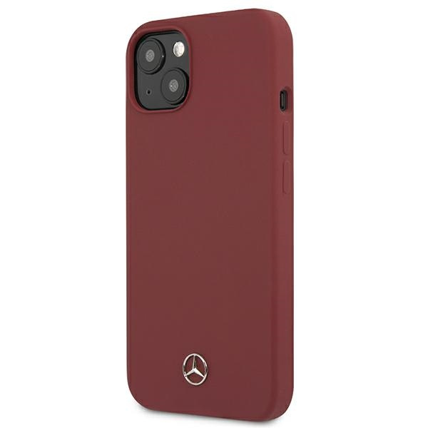 Pouzdro MERCEDES Apple iPhone 13 Mini Silicone Line Red Hardcase