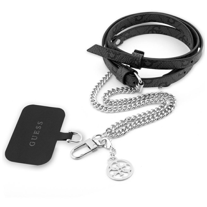 Guess GUOUC4MG4EK Universal CBDY strap czarny/black 4G Chain