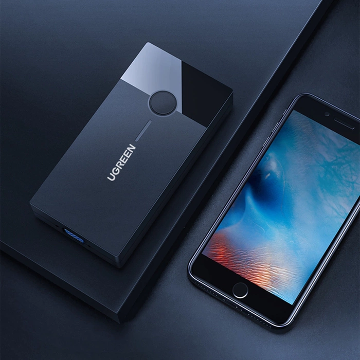 UGREEN Switch KVM 2 porte VGA nero