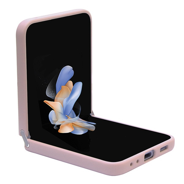 Hülle Guess GUHCZF5HGGSHP F731 Galaxy Z Flip5 rosa/rosa hartcase Glitter Schrift Case