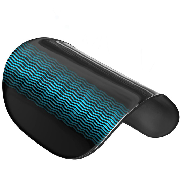 TECH-PROTECT A200 MOUSE PAD WITH GEL WRIST REST 25 x 22.5CM BLACK