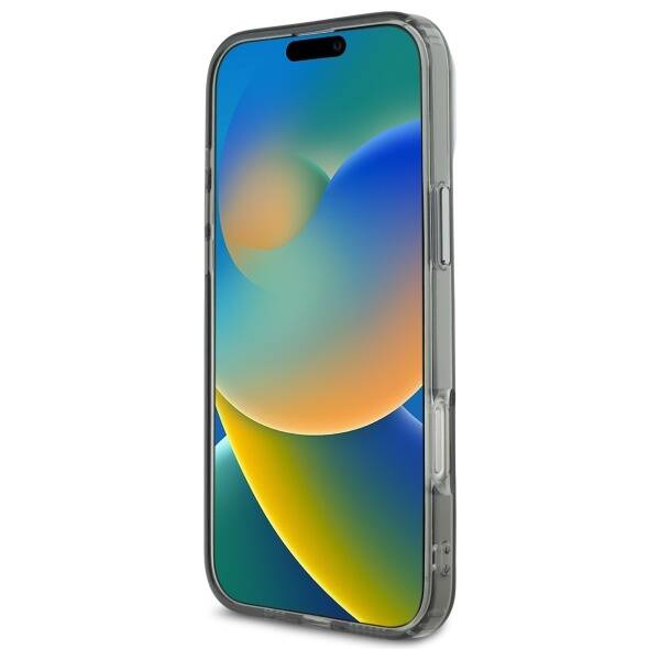 Etui Karl Lagerfeld iPhone 16 Pro 6.3" czarny/black hardcase IML Metal Karl Head MagSafe