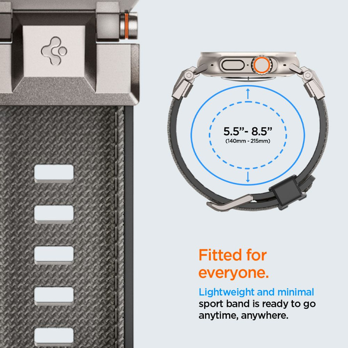 SPIGEN DURAPRO ARMOR APPLE WATCH 6 / 7 / 8 / 9 / 10 / SE / ULTRA 1 / 2 (44 / 45 / 46 / 49 MM) GREY

This product description does not need translation as it is already in English. It refers to a Spigen DuraPro Armor protective case for Apple Watch models 