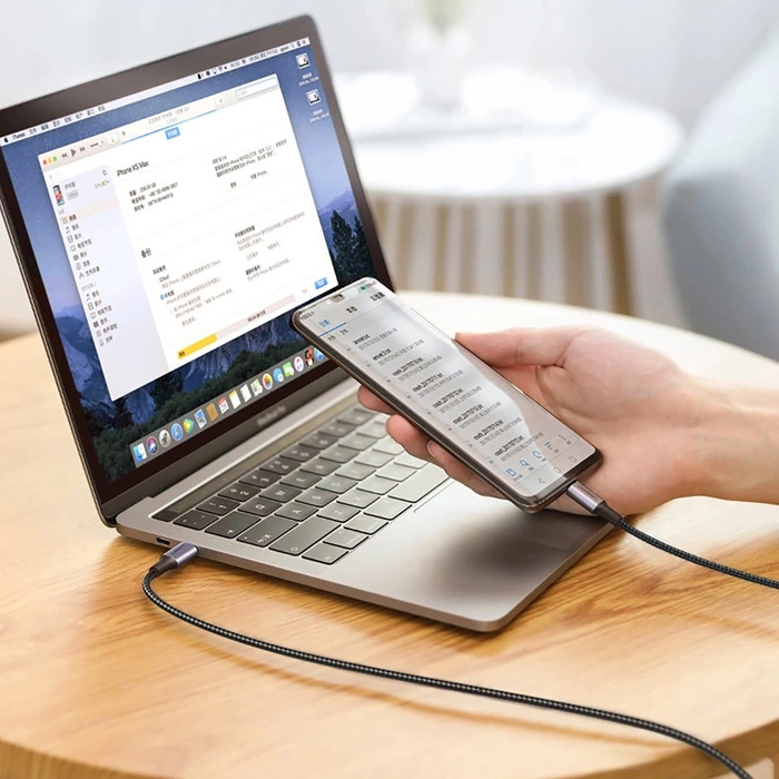 Câble USB-C vers USB-C UGREEN US316, 100W, 1.5m (noir)