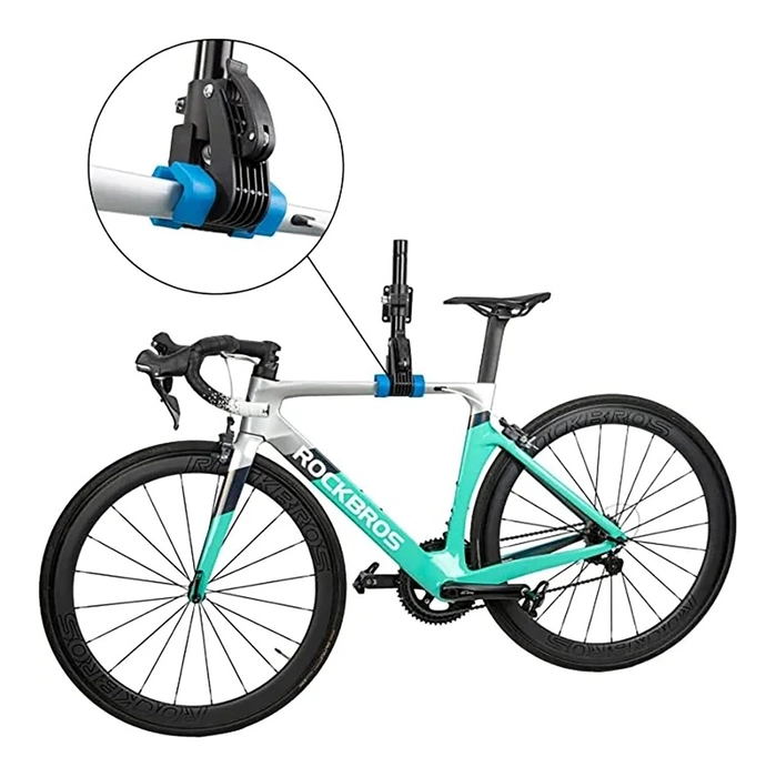 Rockbros 27210002001 Service Stand with Quick Releases for Bicycles - Black