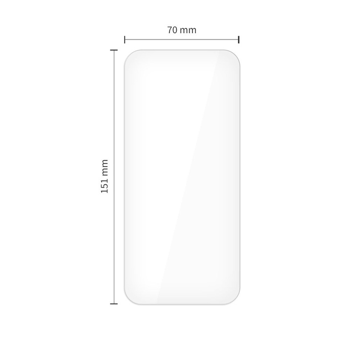 SZKŁO HARTOWANE TECH-PROTECT GLASS FIT+ 2-PACK IPHONE 17 AIR CLEAR