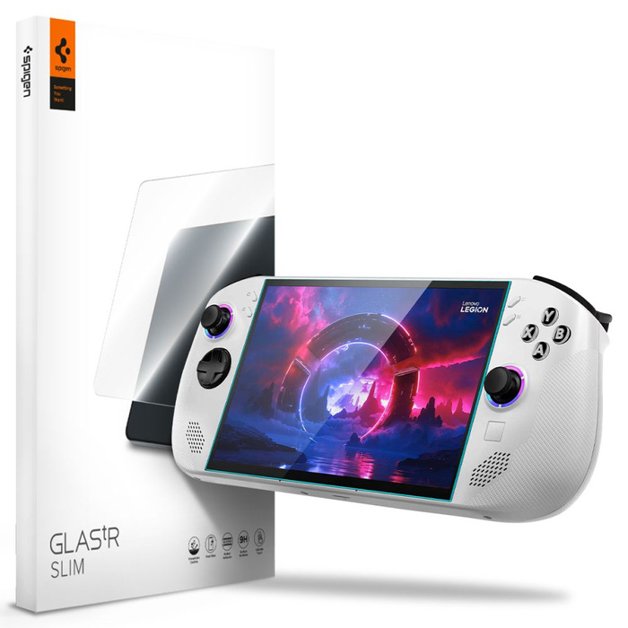 Verre trempé Spigen GLAS.TR SLIM 2-PACK LENOVO LEGION GO S NOIR