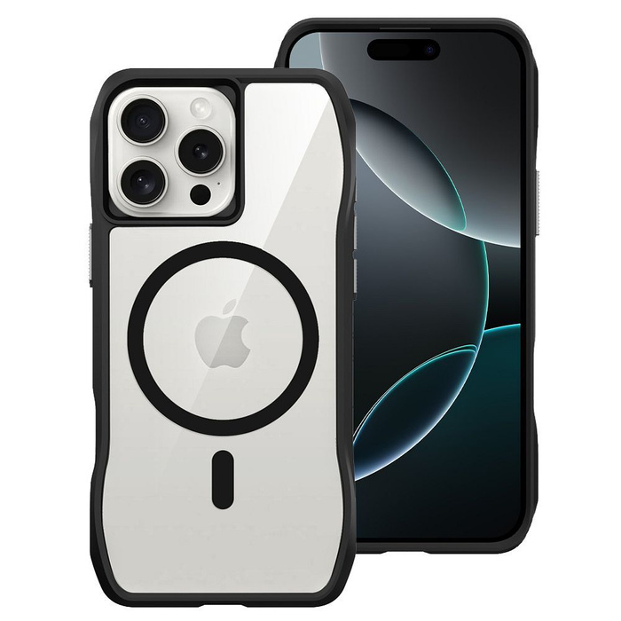 ROAR futerał SLIM DEFENDER kompatybilny z MagSafe do IPHONE 15 Pro czarny