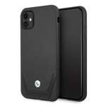 BMW Case Apple iPhone 11 Leather Perforate Black Hardcase CASE