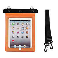 Etui étanche pour tablette en PVC - orange