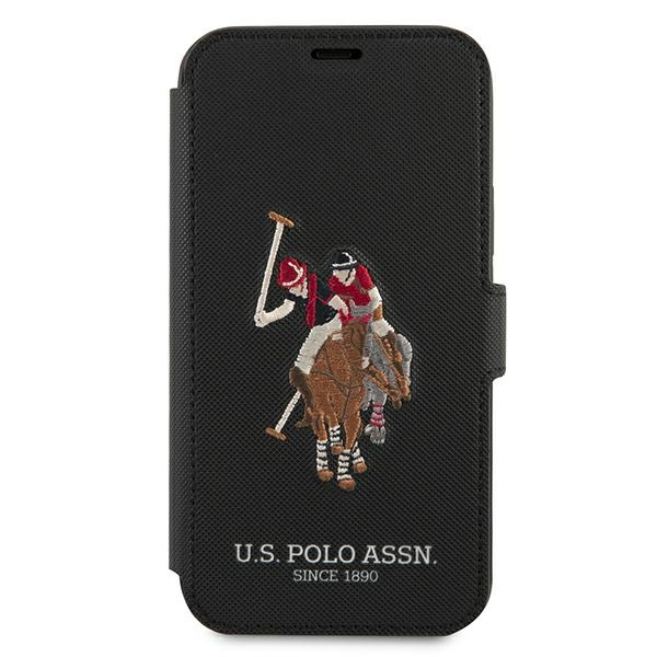 Cover US POLO Apple iPhone 12 Mini Polo Embroidery Collection Black Case