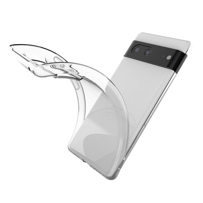 Funda Ultra Clear 0.5mm para Google Pixel 7a funda fina transparente