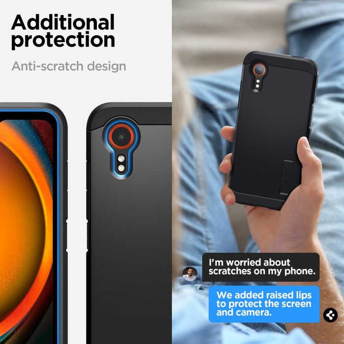 SPIGEN TOUGH ARMOR GALAXY XCOVER 7 PRO NEGRO