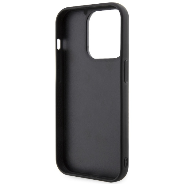 Case Karl Lagerfeld KLHCP14X3DRKHNK iPhone 14 Pro Max 6.7" black/black hardcase Rubber Choupette 3D Case