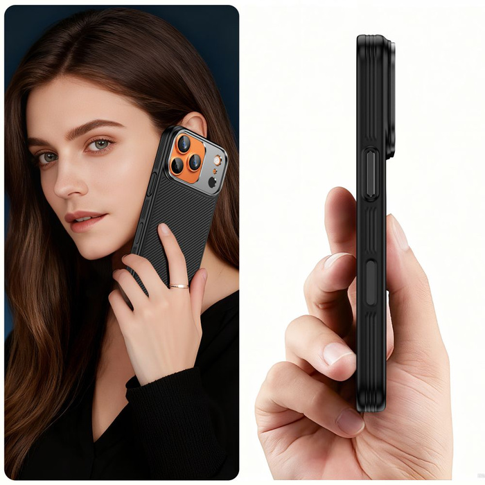 TECH-PROTECT KEVLAR ARAMID MAGSAFE IPHONE 17 PRO MAX BLACK