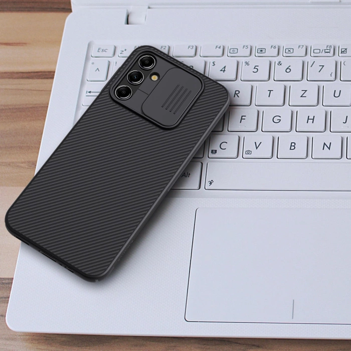 Etui Nillkin Camshield Case Samsung A14 5G Blue / Niebieski Case