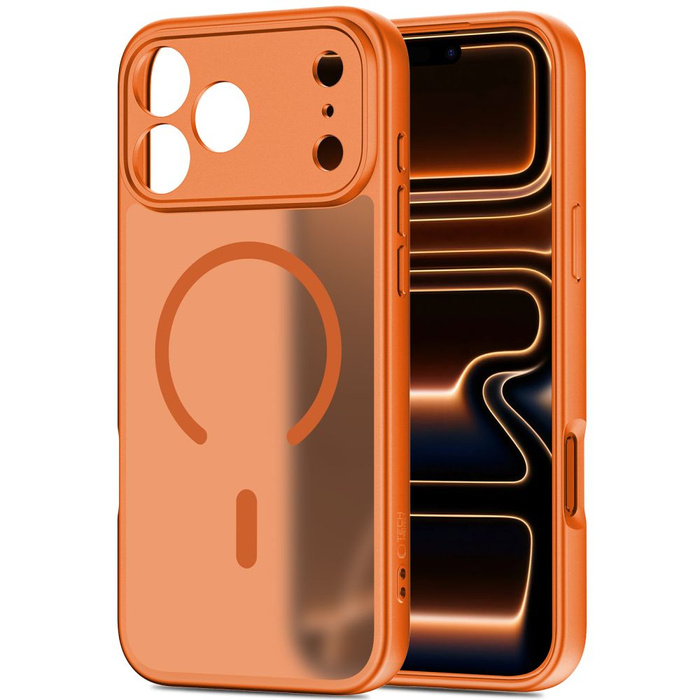 TECH-PROTECT BASICMAG MAGSAFE IPHONE 17 PRO MATTE COSMIC ORANGE