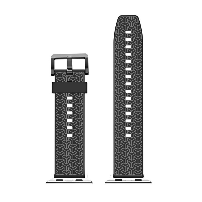 Watch Strap Y strap for Watch 7 / 6 / 5 / 4 / 3 / 2 / SE (41 / 40 / 38mm) watch bracelet band black