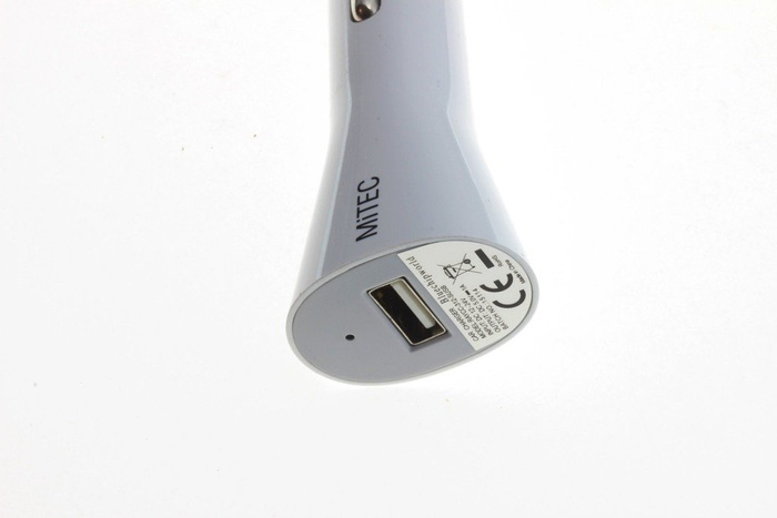 Chargeur USB de voiture Mitec 1A Universel Apple Samsung Nokia Sony 