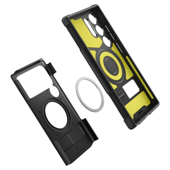 Funda Spigen Slim Armor MagSafe Samsung Galaxy S24 Ultra Negro Case