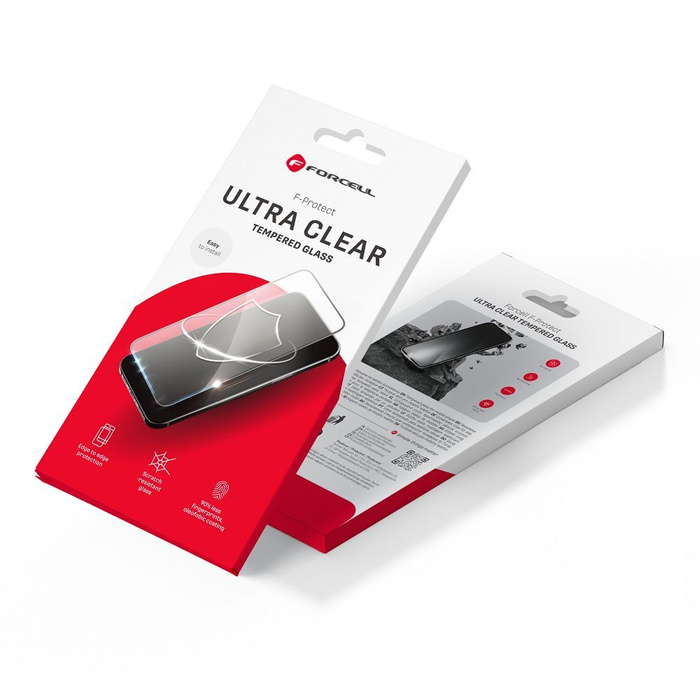 Szkło hartowane do Samsung A26 5G Forcell Ultra Clear Glass czarne