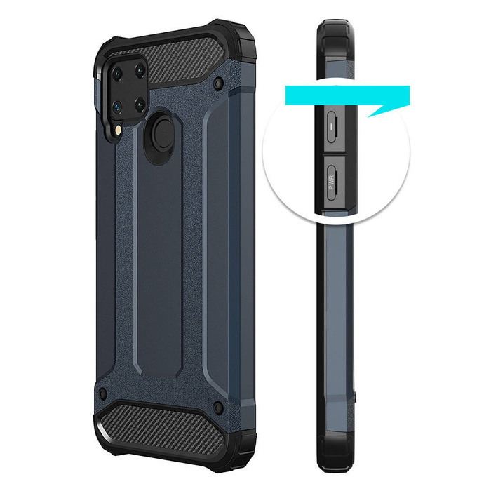 Hybrid Armor case for Realme 10 5G / Realme 9i 5G armored hybrid case black