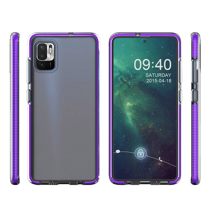 Spring Case Silikon Gel Handyhülle Schutzhülle für Xiaomi Redmi Note 10 5G / Poco M3 Pro gelb