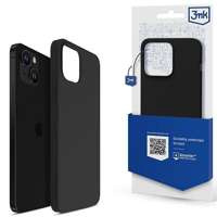3mk Silicone Case iPhone 14 Plus 6.7" black/black