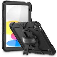 Hülle TECH-PROTECT SOLID360 IPad 10.9 2022 SCHWARZ