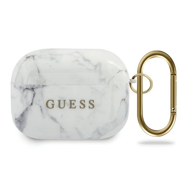 Case GUESS Apple AirPods Pro Cover Marble Collection White Case