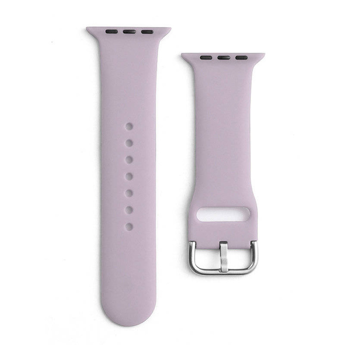 Bracelet en silicone APS Bracelet de Watch en silicone 8/7/6/5/4/3/2 / SE (41/40 / 38mm) Bracelet Bracelet Violet