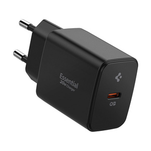 SPIGEN ESSENTIAL EE201EU CARGADOR DE RED DE 1 PUERTO 20W NEGRO