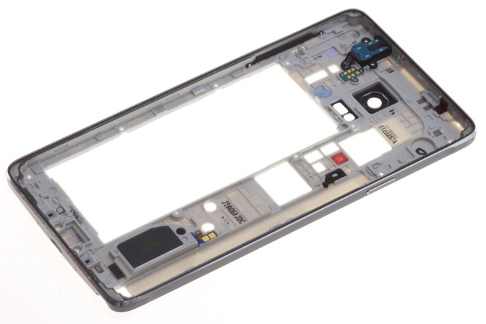 Funda Cuerpo Marco SAMSUNG Galaxy Note 4 N910 Gris Grado B